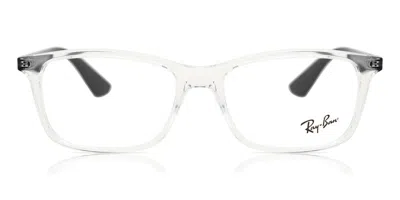 Ray Ban Rx7047 Active Lifestyle 5943 Occhiali Da Vista Chiari Per Uomo (solo Montatura) In White