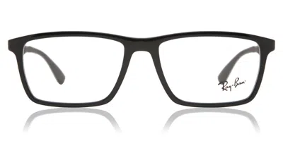 Ray Ban Rx7056 2000 Occhiali Da Vista Neri Per Uomo (solo Montatura) In Black