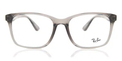 Ray Ban Rx7059d Vestibilità Orientale 5920 Occhiali Da Vista Chiari Per Uomo (solo Montatura) In Multi