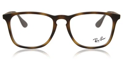 Ray Ban Rx7074 Youngster Men's Glasses, Tortoiseshell, Size 50 In Brown