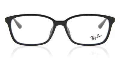 Ray Ban Rx7094d Asian Fit Men's Glasses, Black, Size 55