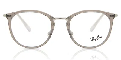 Ray Ban Rx7140 8125 Occhiali Da Vista Chiari Per Donna (solo Montatura) In Gray