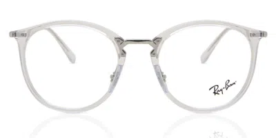 Ray Ban Rx7140 Women's Glasses, Clear, Size 49 In Transparent