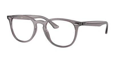 Ray Ban Rx7159 8257 Occhiali Da Vista Chiari Per Uomo (solo Montatura) In Brown