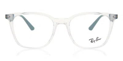 Ray Ban Rx7177 5994 Occhiali Da Vista Chiari Per Uomo (solo Montatura) In White