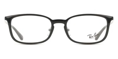 Ray Ban Rx7182d Vestibilità Orientale 5985 Occhiali Da Vista Neri Per Uomo (solo Montatura) In Black