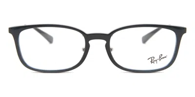 Ray Ban Rx7182d Vestibilità Orientale 2000 Occhiali Da Vista Neri Per Uomo (solo Montatura) In Black