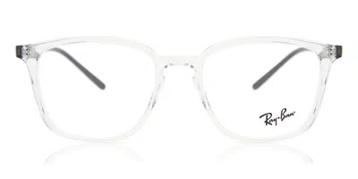 Ray Ban Rx7185 5943 Occhiali Da Vista Chiari Per Uomo (solo Montatura) In Gray