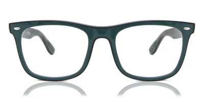 Ray Ban Rx7209 8214 Men's Glasses Green Size 55 - Blue Light Block Available
