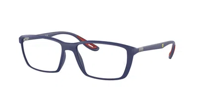 Ray Ban Rx7213m Men's Glasses, Blue, Size 57