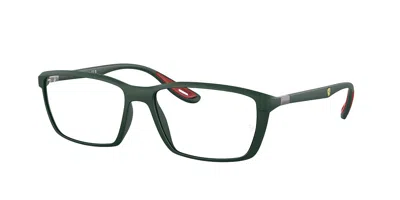 Ray Ban Rx7213m Men's Glasses, Green, Size 54