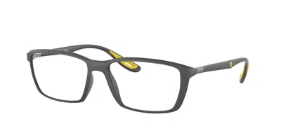 Ray Ban Rx7213m Men's Glasses, Grey, Size 54 In Gray