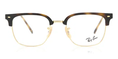 Ray Ban Rx7216 New Clubmaster Men's Glasses, Tortoiseshell, Size 51 In Brown