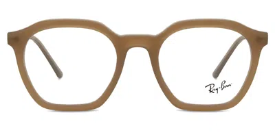 Ray Ban Rx7238 Alice Men's Glasses, Brown, Size 50