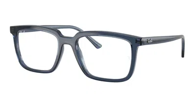 Ray Ban Rx7239 Alain 8223 Occhiali Da Vista Per Uomo (solo Montatura) In Blue