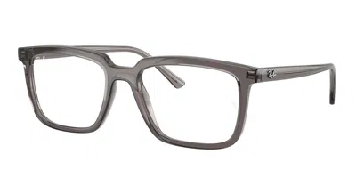 Ray Ban Rx7239f Alain Asian Fit 8506 Men's Glasses Clear Size 54 - Blue Light Block Available In Pattern