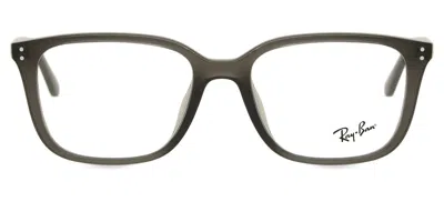 RAY BAN RX7248D ASIAN FIT MEN'S GLASSES, CLEAR, SIZE 55