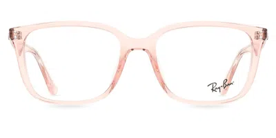 Ray Ban Rx7248d Asian Fit Men's Glasses, Pink, Size 55
