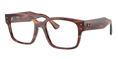 Ray Ban Rx7256f Laurene Vestibilità Orientale 8315 Occhiali Da Vista Tartarugatishell Per Uomo (solo Montatu In Brown