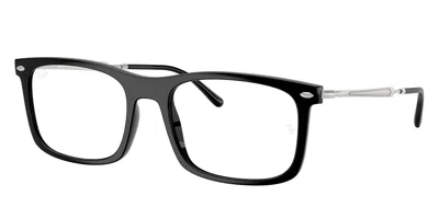 Ray Ban Rx7260 2000 Occhiali Da Vista Neri Per Uomo (solo Montatura) In Black