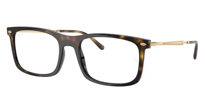 Ray Ban Rx7260 2012 Occhiali Da Vista Tartarugatishell Per Uomo (solo Montatura) In Brown