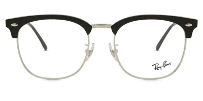 Ray Ban Rx7318d Asian Fit Men's Glasses, Black, Size 54