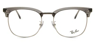 Ray Ban Rx7318d Asian Fit Men's Glasses, Clear, Size 54 In Gray