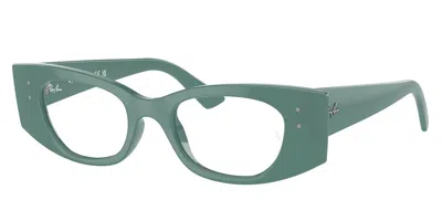 RAY BAN RX7327 KAT 8345 MEN'S GLASSES GREEN SIZE 50 - BLUE LIGHT BLOCK AVAILABLE