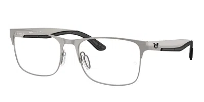 Ray Ban Rx7550 3214 Occhiali Da Vista Gunmetal Per Uomo (solo Montatura) In Gray
