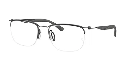 Ray Ban Rx7552 3209 Occhiali Da Vista Neri Per Uomo (solo Montatura) In Black