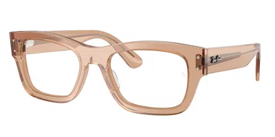 Ray Ban Rx7683v Joseph 8553 Occhiali Da Vista Marroni Per Uomo (solo Montatura)