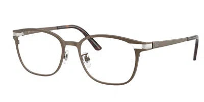 Ray Ban Rx8780d Vestibilità Orientale 1020 Occhiali Da Vista Marroni Per Uomo (solo Montatura) In Brown