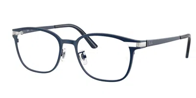 Ray Ban Rx8780d Vestibilità Orientale 1061 Occhiali Da Vista Blu Per Uomo (solo Montatura)