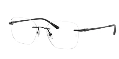 Ray Ban Rx8783d Vestibilità Orientale 1244 Occhiali Da Vista Neri Per Uomo (solo Montatura) In Black