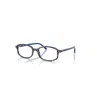 Ray Ban Sam Optics  Blau Transparent Fassung Klar Glas Polarisiert 52-19 In Blau Transparent