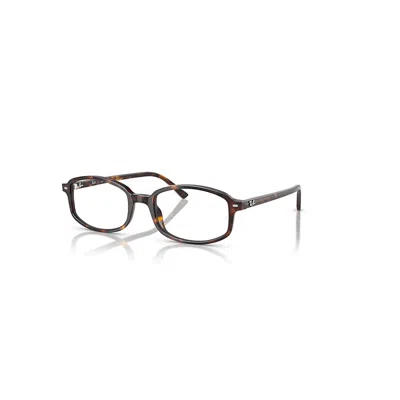 Ray Ban Sam Optics  Havana Fassung Klar Glas Polarisiert 52-19