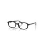 Ray Ban Sam Optics  Schwarz Fassung Klar Glas Polarisiert 52-19 In Schwarz