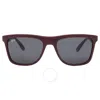 Ray Ban Scuderia Ferrari Grey Square Unisex Sunglasses Rb4413m F68587 57