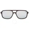 Ray Ban Scuderia Ferrari Silver Mirror Navigator Unisex Sunglasses Rb4414m F68430 58