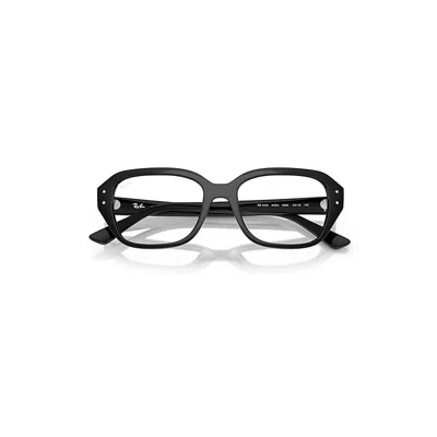 Ray Ban Shea Optics Bio-based Eyeglasses Black Frame Clear Lenses Polarized 53-18