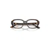 Ray Ban Shea Optics Bio-based Eyeglasses Havana Frame Clear Lenses Polarized 51-18 In Havana