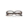 Ray Ban Shea Optics Bio-based Eyeglasses Havana Frame Clear Lenses Polarized 51-18 In Havana