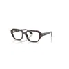 Ray Ban Shea Optics Bio-based  Havana Fassung Klar Glas Polarisiert 53-18 In Havana