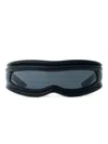 Ray Ban Shield-frame Sunglasses In Black