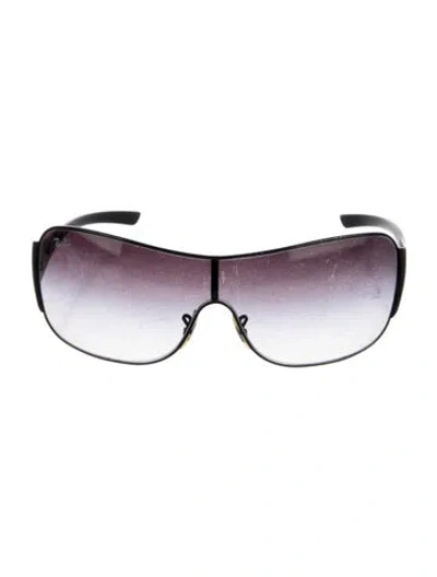 Pre-owned Ray Ban Shield Gradient Sunglasses In Multi
