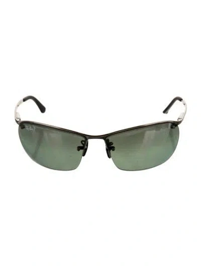 Pre-owned Ray Ban Shield Gradient Sunglasses In Multi