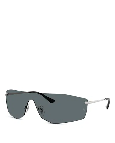 Ray Ban Alix Bio-based Sonnenbrillen Silber Fassung Grau Glas 01-41 In Silver