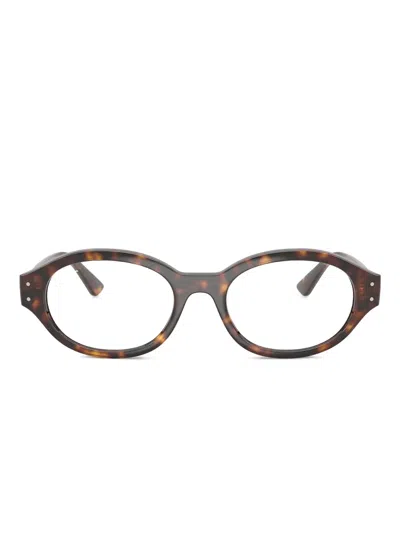 Ray Ban Shilo Glasses In Brown