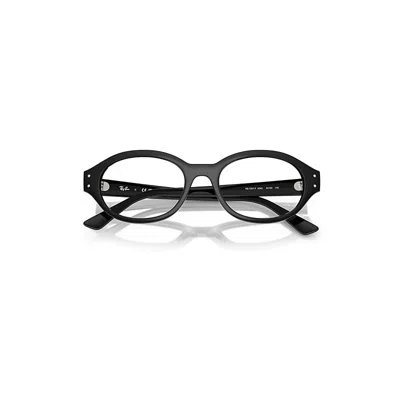 Ray Ban Shilo Optics Bio-based Eyeglasses Black Frame Clear Lenses Polarized 52-20