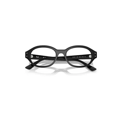 Ray Ban Shilo Optics Bio-based Eyeglasses Black Frame Clear Lenses Polarized 54-20